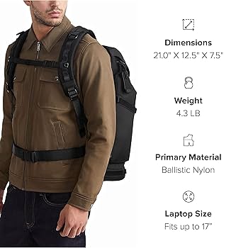 TUMI - Alpha Bravo Expedition Flap Backpack - Large Carry On